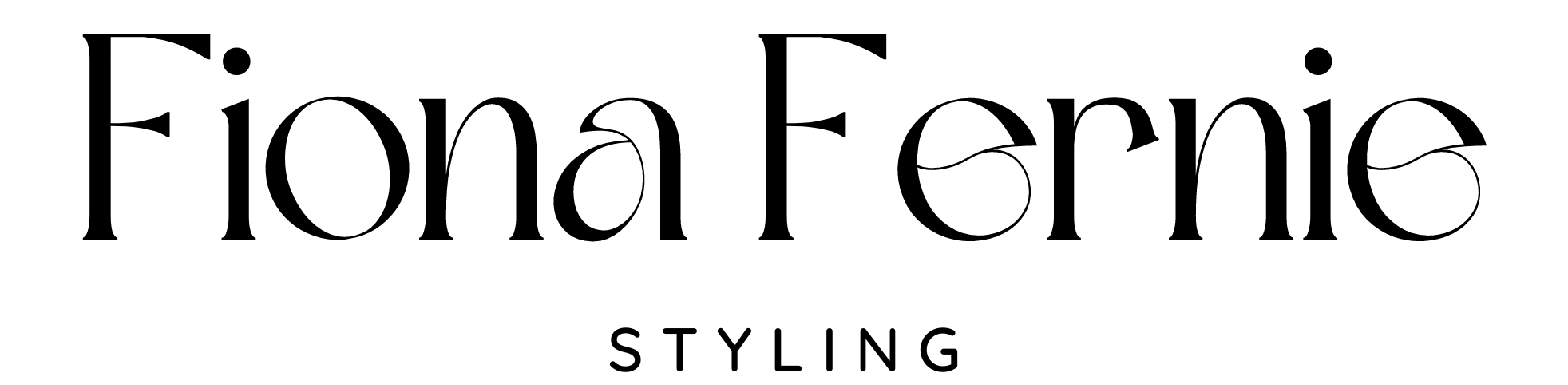 Fiona Logo Black